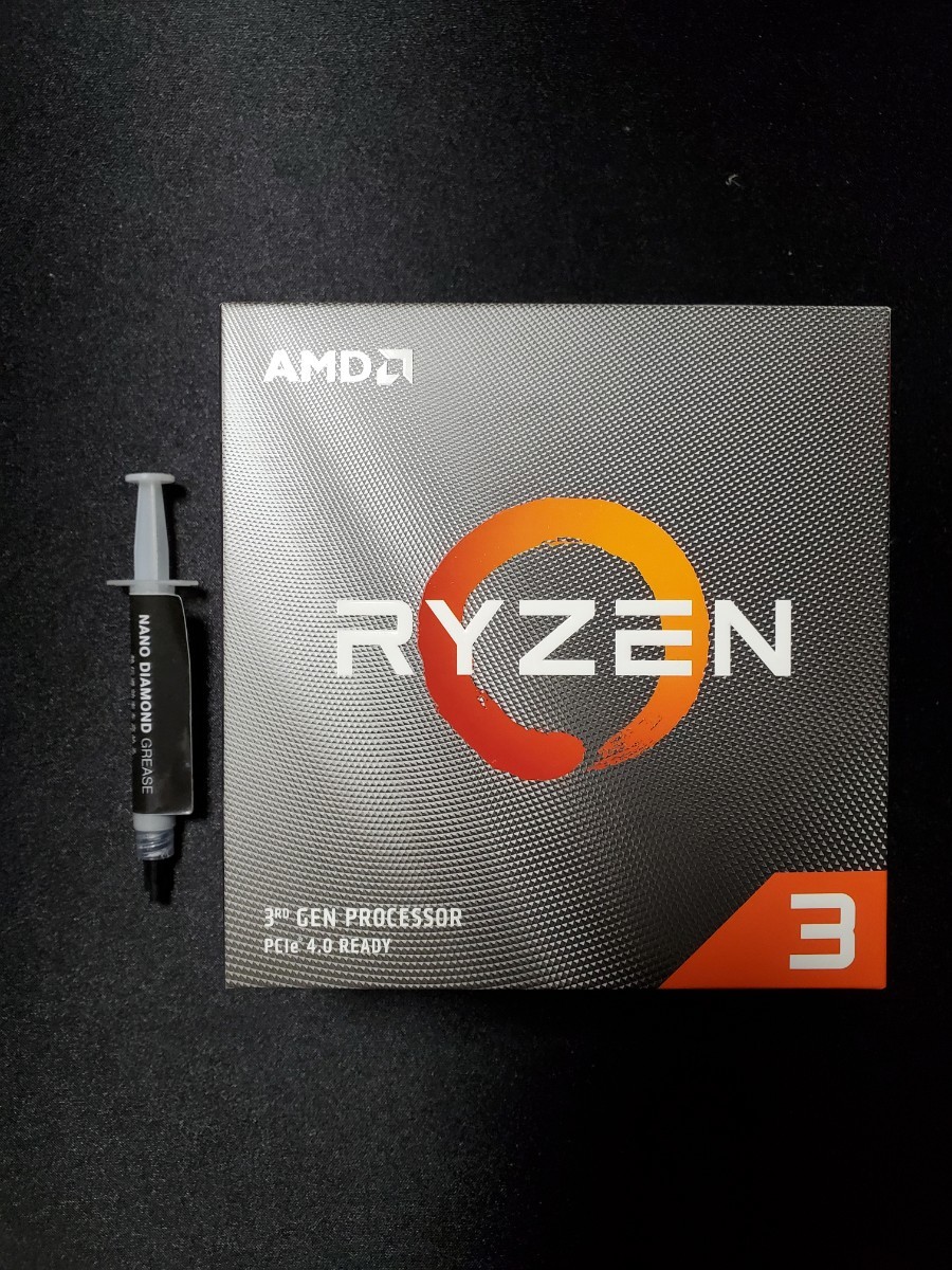 Ryzen 3 3100欠品なし AMD Ryzen おまけグリス付 ピン曲がりなし