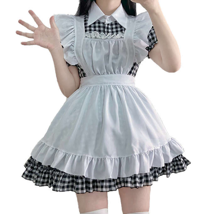 [.] One-piece made clothes Lolita pannier an educational institution festival Halloween festival Event costume play clothes 