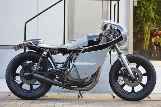 SR400SR500用 ステンレス製スタビライザーAN-BU _画像9