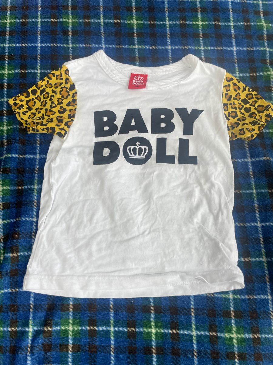 BABYDOLL 半袖Tシャツ ヒョウ柄 110cm|PayPayフリマ