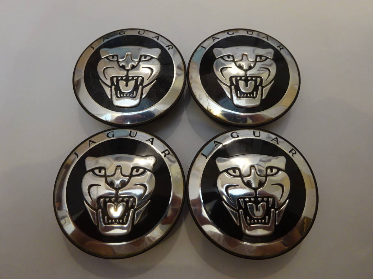 ジャガー純正ホイール センターキャップ 4個 58mm BDD0A 8W93-1A096-AA 9M9W-1A096-AA JAGUAR_画像1