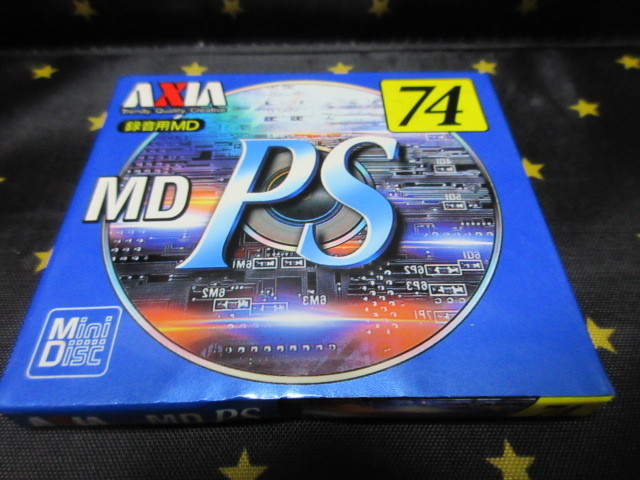 MD AXIA MD PS 74 録音用MD 1枚