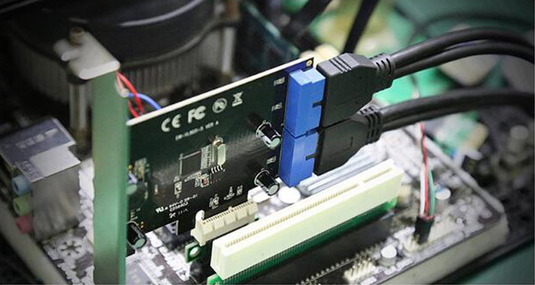 USB3.0 増設ボード 内部USB 2ポート USB拡張カード PCI-Express x1 転送速度最大5Gbps デスクトップPC用_画像5
