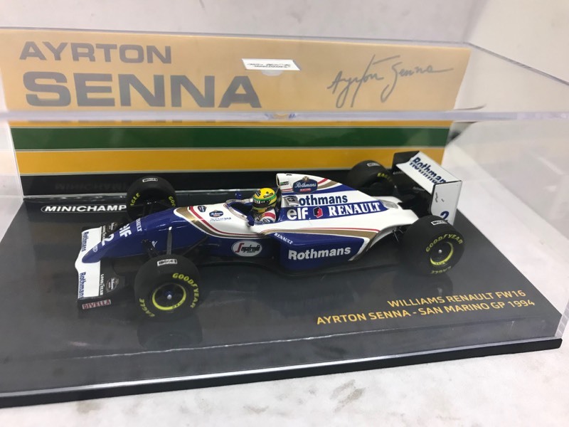 2002年春 アイルトンセナ Racing Car Collection 1994年 1/18 - ミニカー