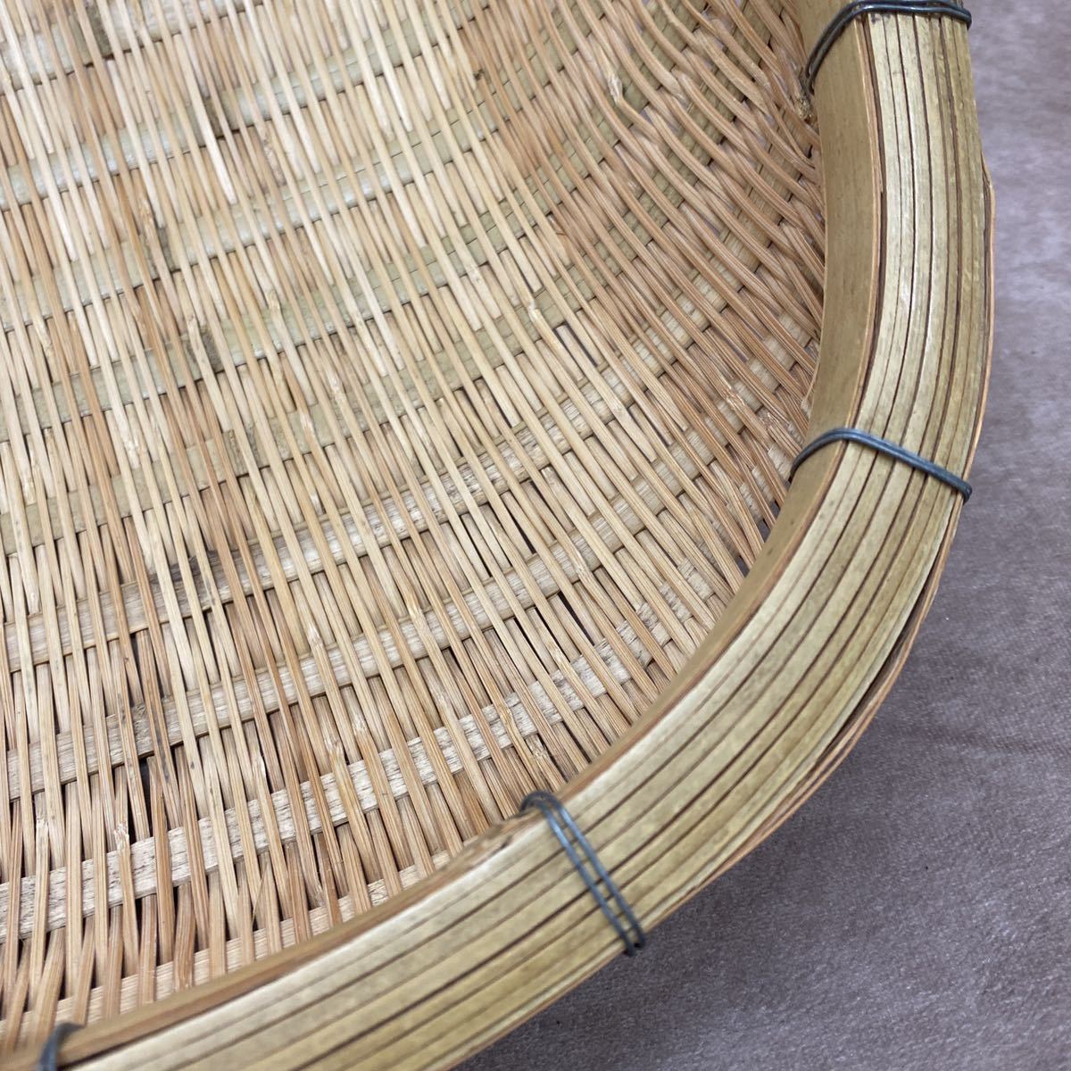 日替わり 竹細工 古道具 竹籠 竹かご アンティーク 暮らしの道具