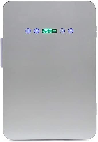 ホワイト 24L 冷温庫 24L 保冷庫 －9℃~60℃ ミニ冷蔵庫 温度調節可能 温度表示 保冷ボックス 小型冷蔵庫 日本製ダ_画像3