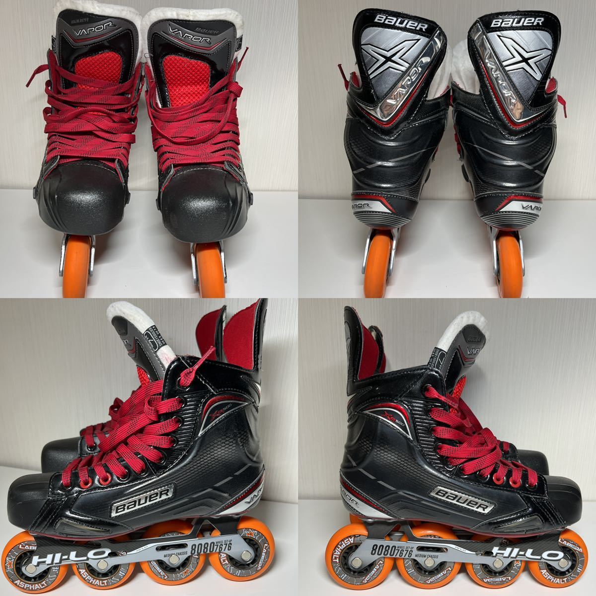 Bauer(バウアー) VAPOR/ベイパー インラインスケート アイスホッケー陸トレ 7R US8.5 UK7.5 EUR42_画像2