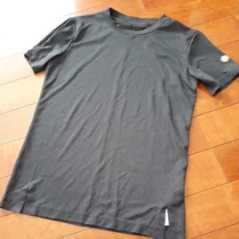 アシックス・給水速乾・半袖Tシャツ・トレーニングシャツ・ランニングシャツ・ブラック・M・定価５５００円_画像2