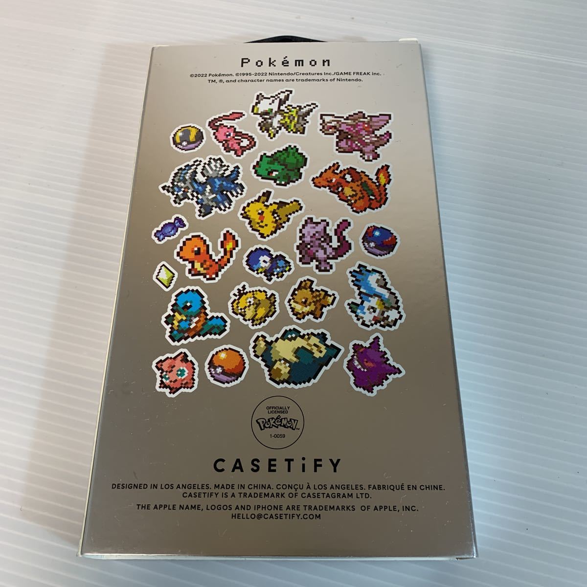 新品 送料込み CASETIFY × Pokemon ゲンガー iPhone 11 用 ケース ケースティファイ ポケモン コラボ_画像4