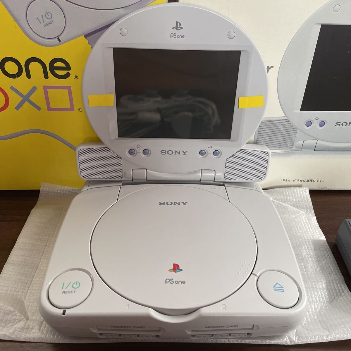 新品未使用通電確認済み プレイステーション/PlayStation PS one SCPH-100 LCD monitor for PS one SCPH-130 液晶モニター_画像2