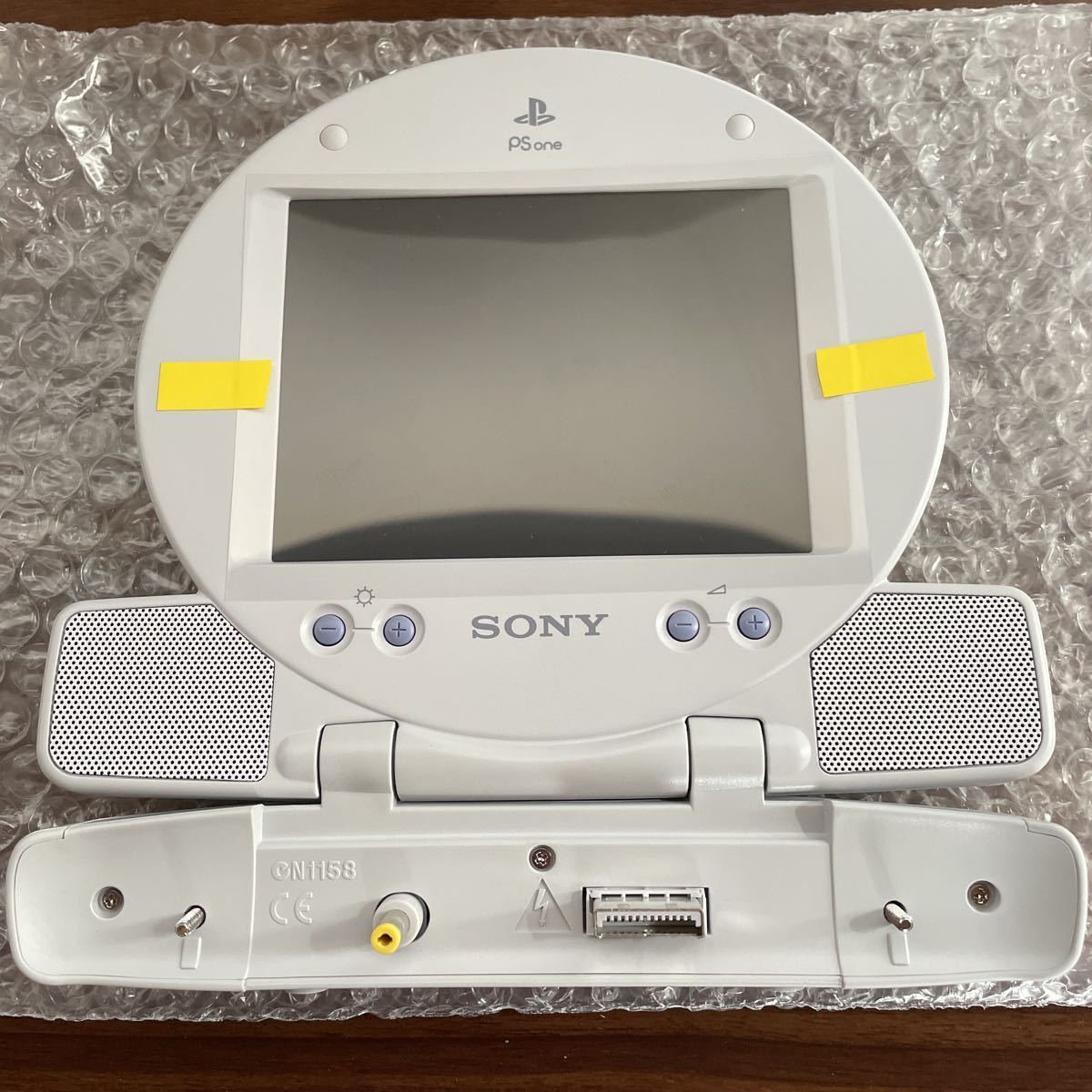 新品未使用通電確認済み プレイステーション/PlayStation PS one SCPH-100 LCD monitor for PS one SCPH-130 液晶モニター_画像5