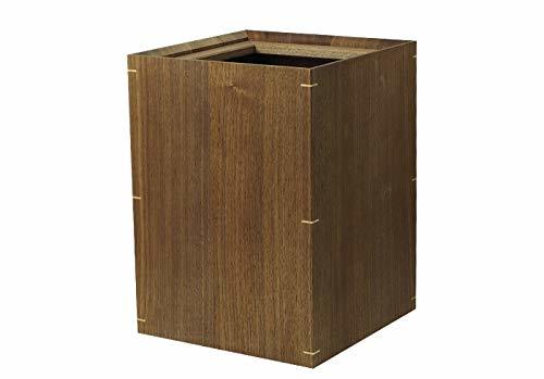 ウッドニー 木製ゴミ箱 ウォールナット KL009-W