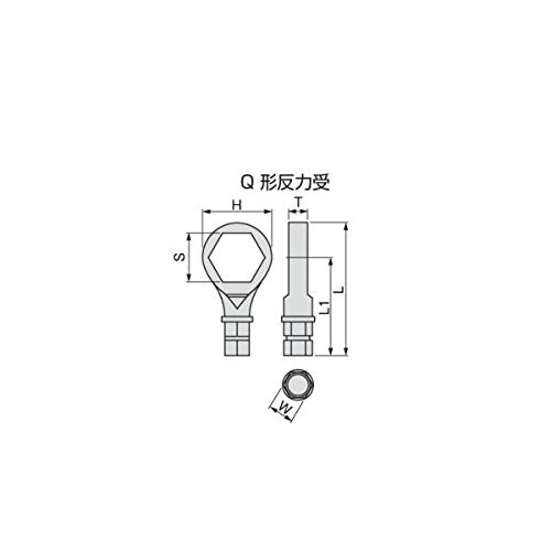 トネ Q形反力受 新品未使用品