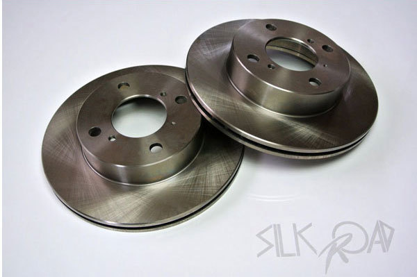 SilkRoad シルクロード トキコ(TOKICO)製ブレーキローター スタンダード フロント ミラ L660S 2004/11~2009/03 EF アルミホイール