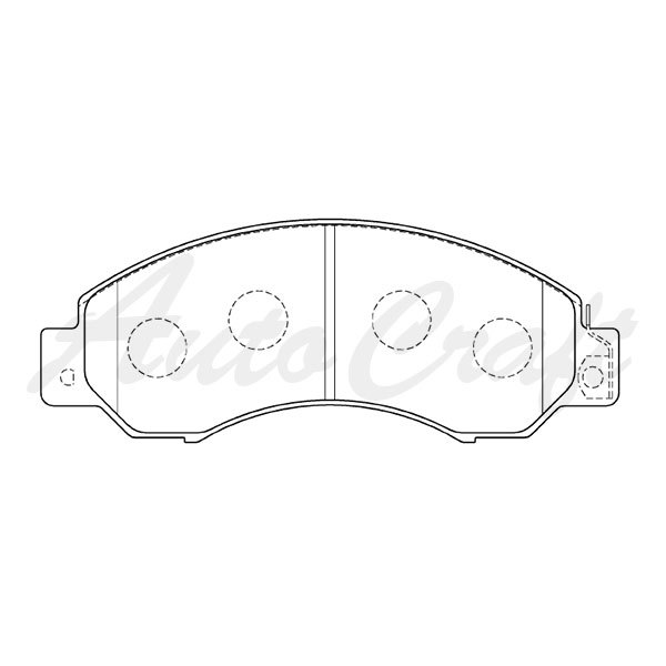 TOKICO トキコ 純正交換 ブレーキパッド フロント シビリアン KC-RGW40 U-RGW40_画像2