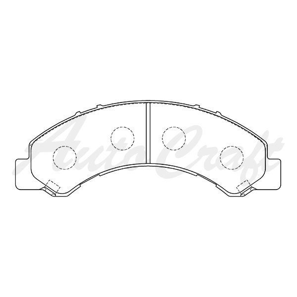 TOKICO トキコ 純正交換 ブレーキパッド フロント タイタン KK-WH68K_画像2