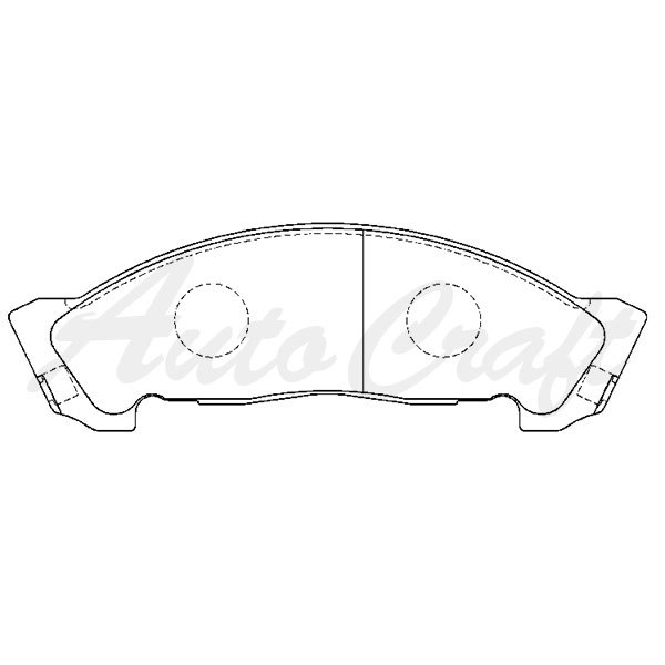 TOKICO トキコ 純正交換 ブレーキパッド フロント いすゞ エルフ 250 KK-NKR71EA5EMXA 1999.04～2004.05 F/ディスク2t高床 5EMXA_画像2