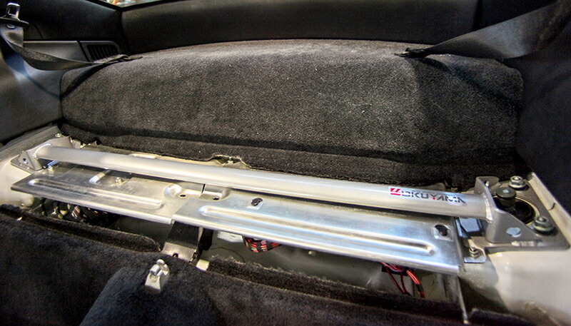 OKUYAMA Okuyama strut tower bar rear type I aluminium 911 997/ Carrera S/ Carrera 4S