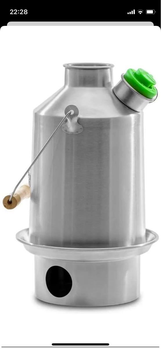 新品未使用kelly kettle ケリー　ケトル　スカウト　湯沸し器1.2L キャンプ