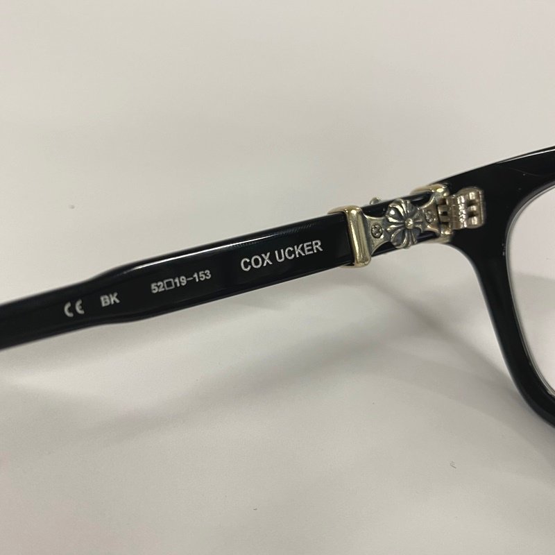 度入り】クロムハーツ メガネ COX-UCKER<アクセサリー> Chrome