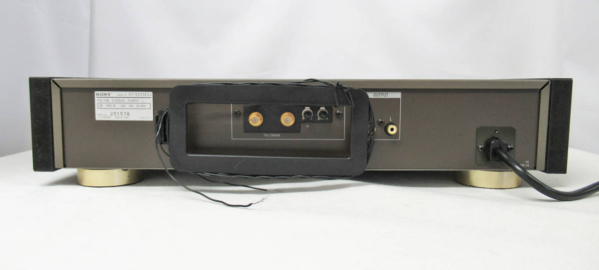 SONY ST-S333ESJ FM/AM TUNER メンテナンス、調整済完動品 (品