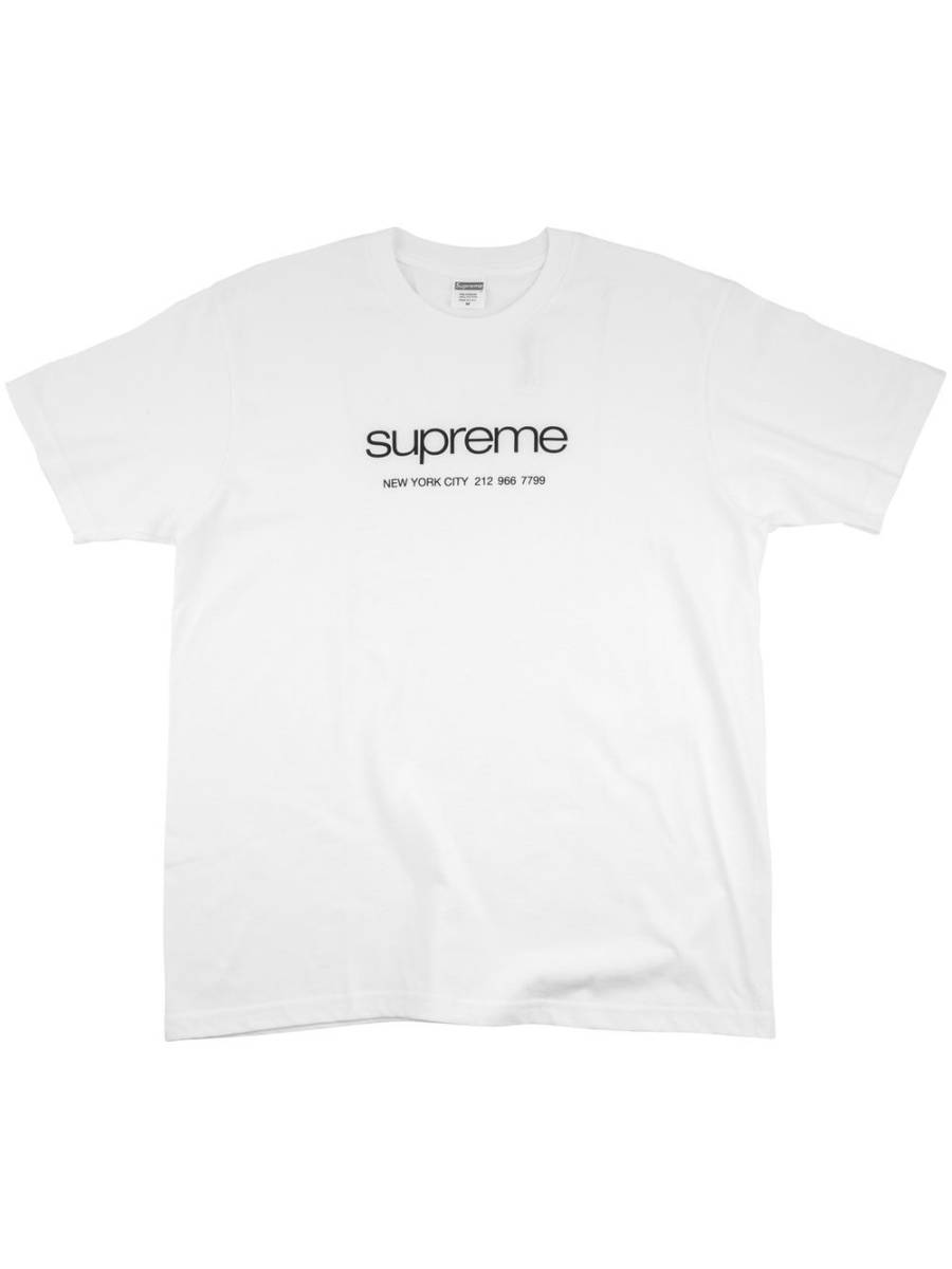 (M)Supreme Shop TeeシュプリームショップTシャツ白クラシックロゴ