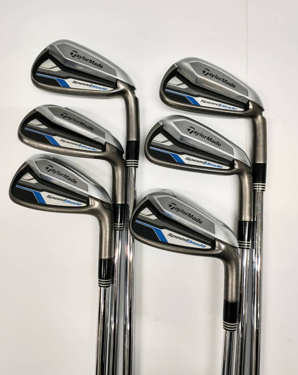 36☆アイアンセット6本セット【TaylorMade】 Speed Blade #5~9・P