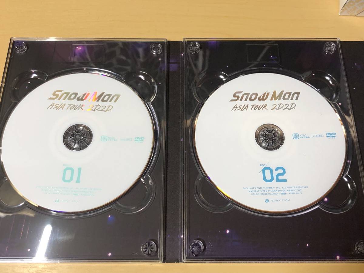 雅虎代拍-- Snow Man ASIA TOUR 2D.2D.【初回盤】(4DVD）