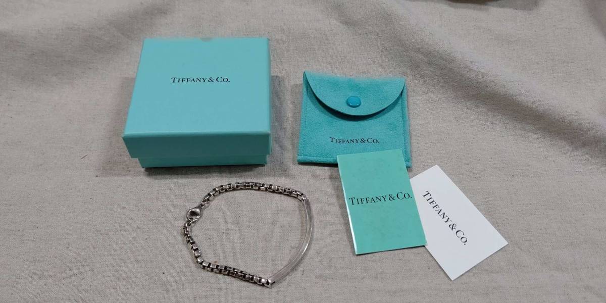 Tiffany&Co ティファニー ベネチアン リング ID ブレスレット シルバー 