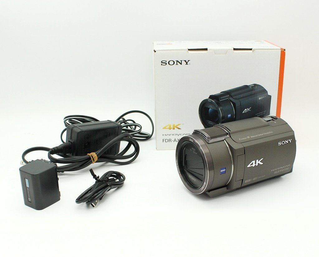 1円】SONY ハンディカム FDR-AX40 デジタル４Kビデオカメラレコーダー 