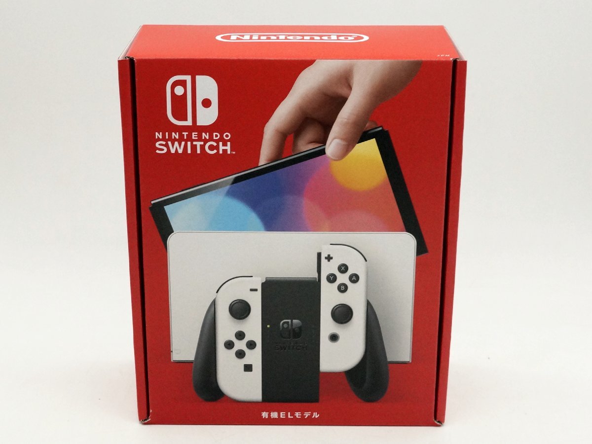 ☆ 1スタ!!【未使用品】Nintendo Switch 有機ELモデル Joy-Con(L)/(R