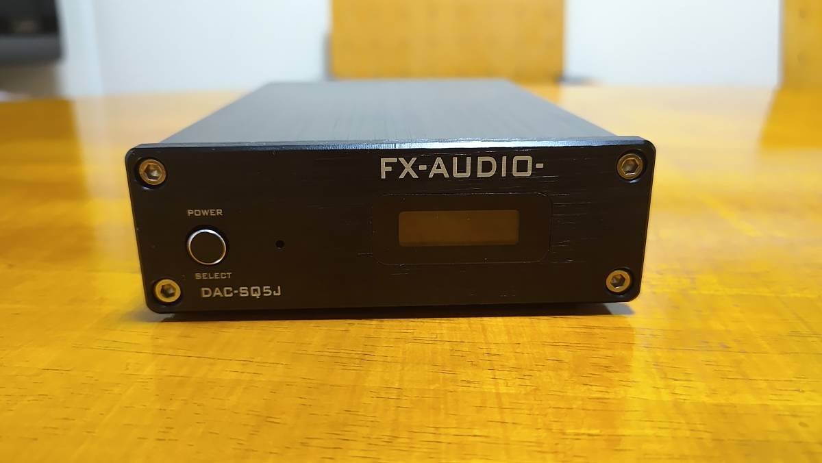 FX-AUDIO DAC-SQ5J オペアンプOPA827交換済み　おまけ多数　美品_画像1