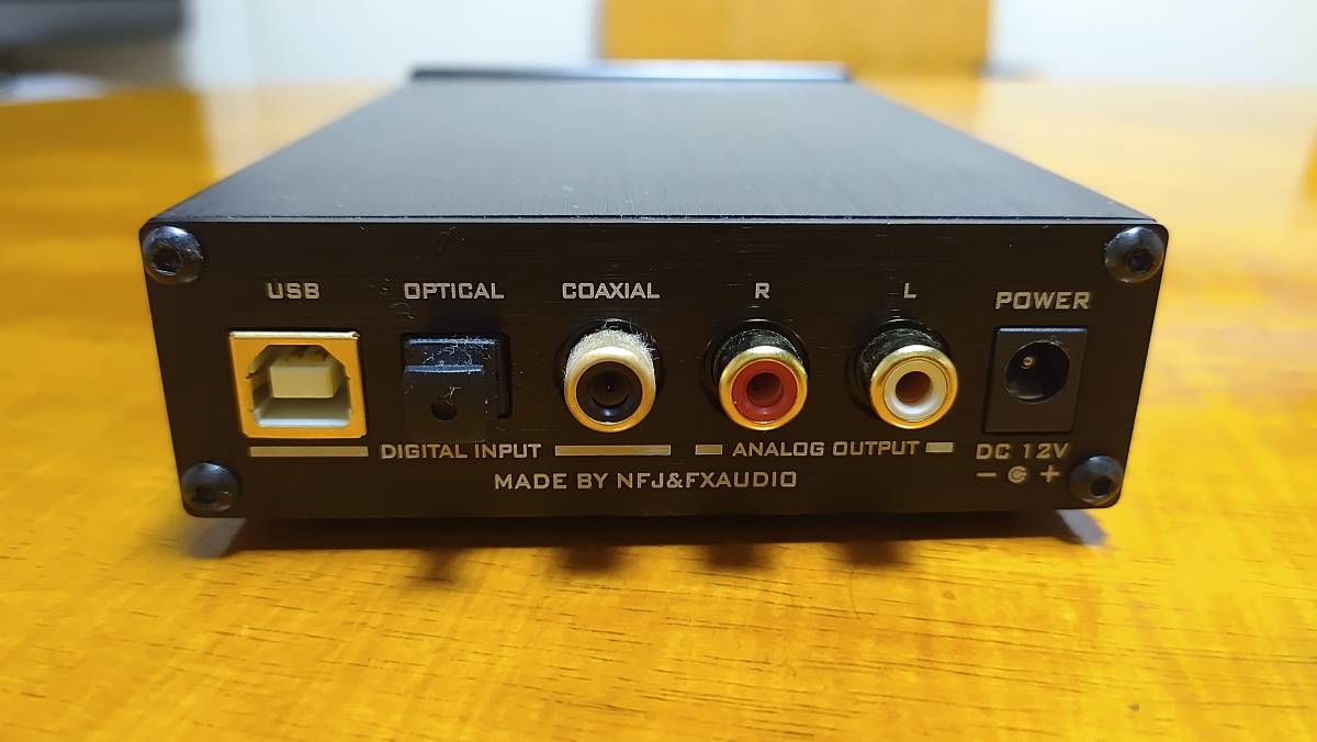 FX-AUDIO DAC-SQ5J オペアンプOPA827交換済み　おまけ多数　美品_画像2