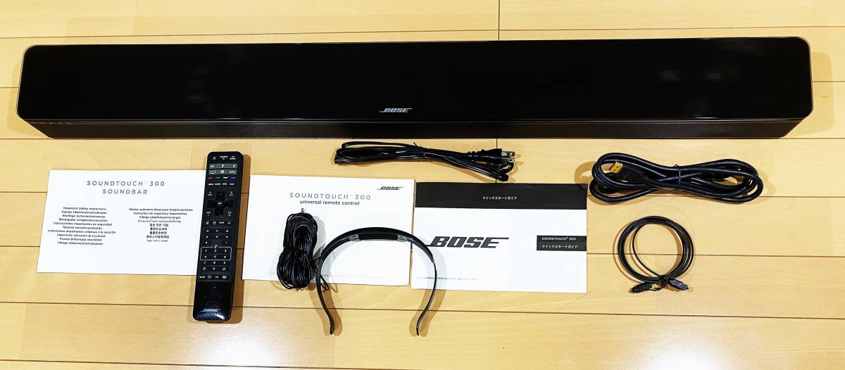 【美品】Bose SoundTouch 300 SOUNDBAR サウンドバー 付属品付き サウンドタッチ