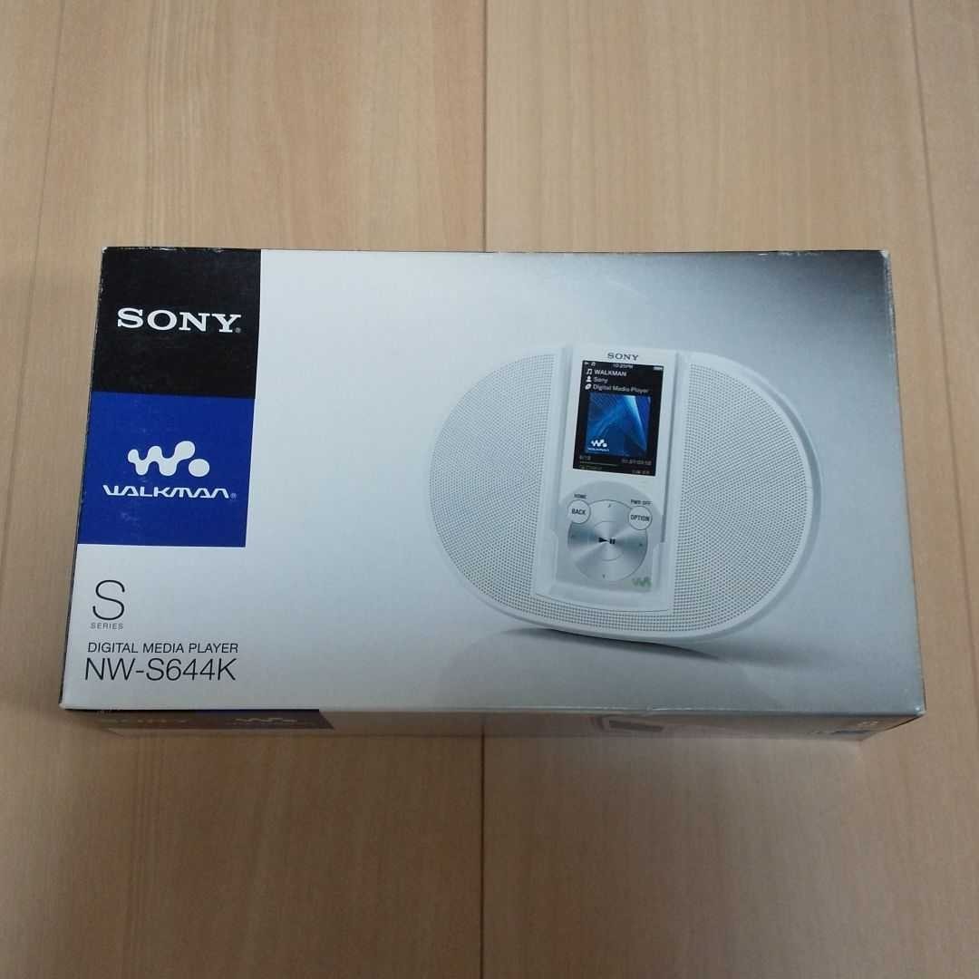 sony walkman nw-s644k ブルー スピーカー付 8GB