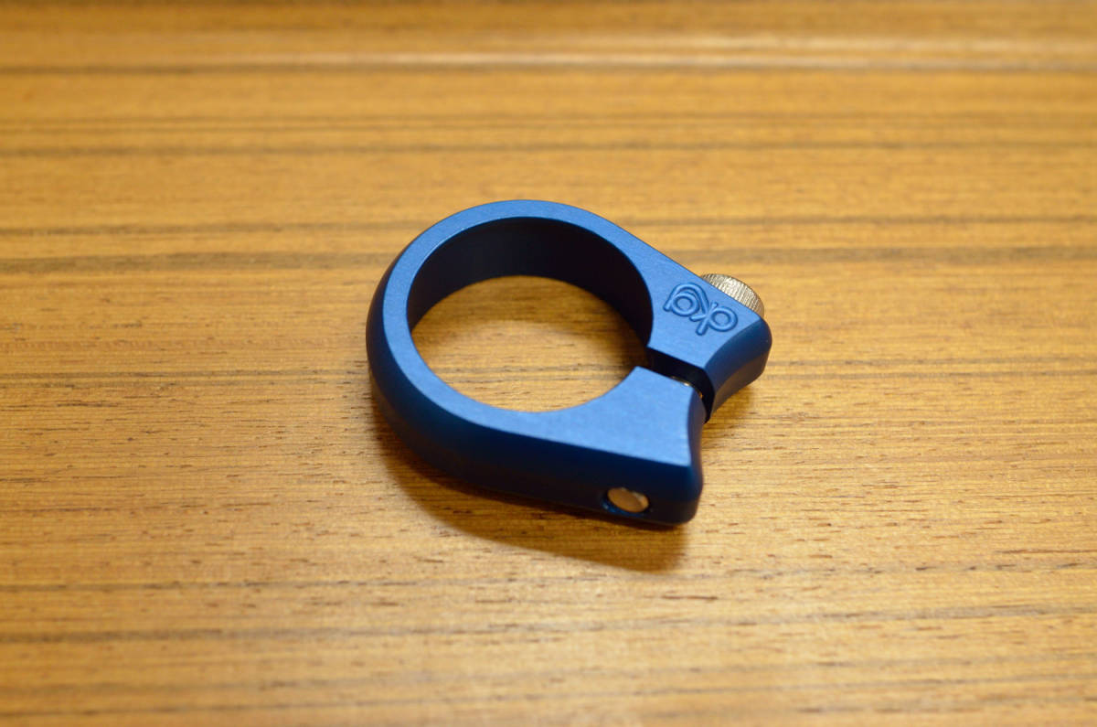 DKG　Mountain Clamp　30.0mm　ブルー　BLUE/シートクランプ/27.2mm用/ディーケージー/マウンテンクランプ_画像2