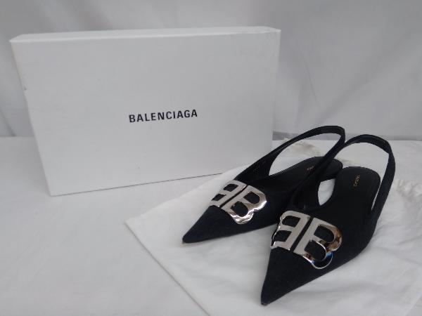 BALENCIAGA/バレンシアガ/BBロゴサンダル/ミュール/ポインテッドトゥ