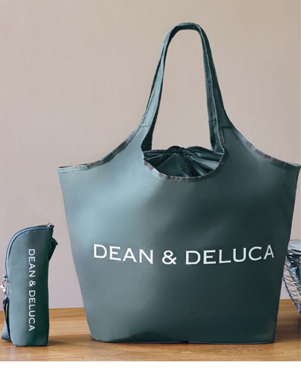 GLOW 2021年8月号』DEAN ＆ DELUCA［ディーン＆デルーカ］　レジかご買物バッグ＋保冷ボトルケース　(付録のみ)