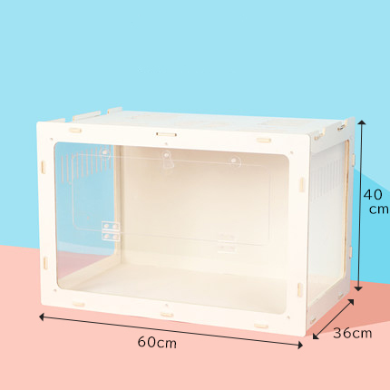  хомяк мелкие животные для клетка белый 60×36×40cm HA-01