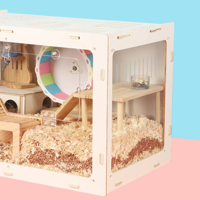  hamster small animals for cage white 60×36×40cm HA-01