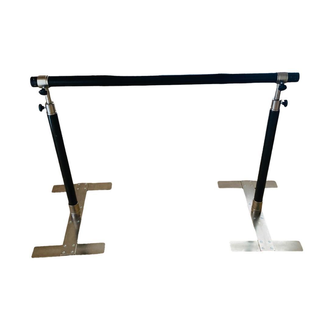 バレエ レッスンバー スタンド 高さ 85cm - 120cm 全長 122cm