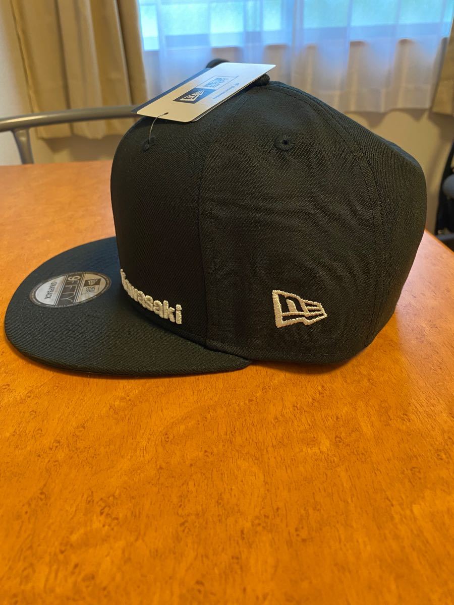 NEW ERA ニューエラ BLACK BACK キャップ コラボ カワサキ NEW ERA ニューエラ BLACK BACK キャップ コラボ カワサキ
