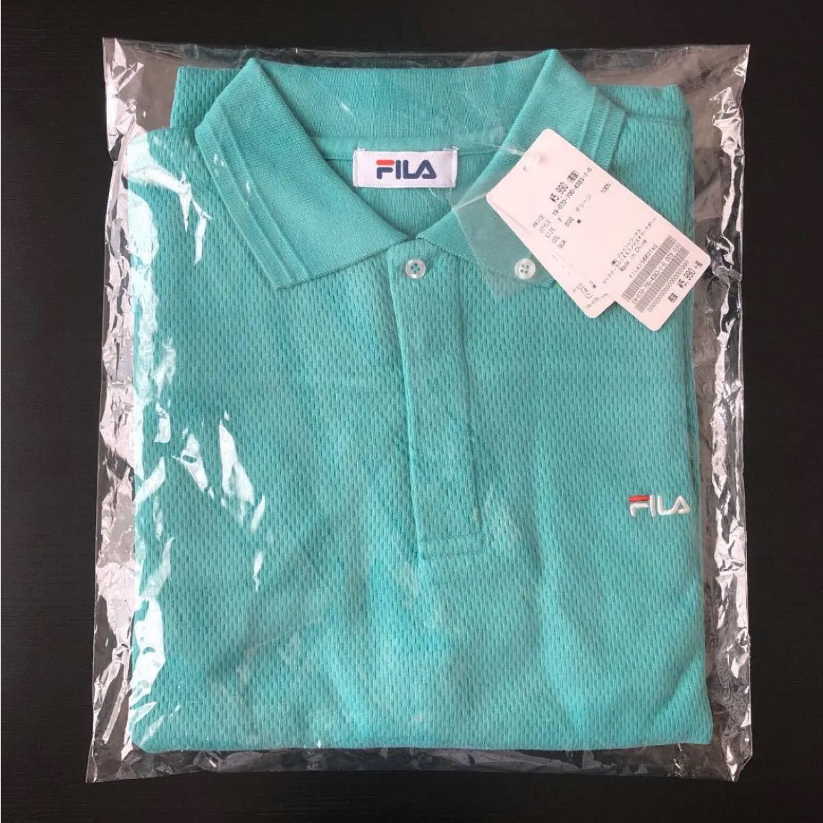 新品 B.C STOCK FILA コラボ シャツ Tシャツ ポロシャツ グリーン