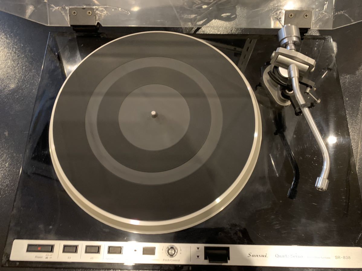 SANSUI SR-838 レコードプレーヤー ターンテーブル サンスイ | www