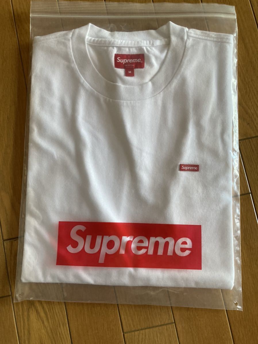 選べる2個セット supreme Tシャツ london box logo tee 白 M (mw-392