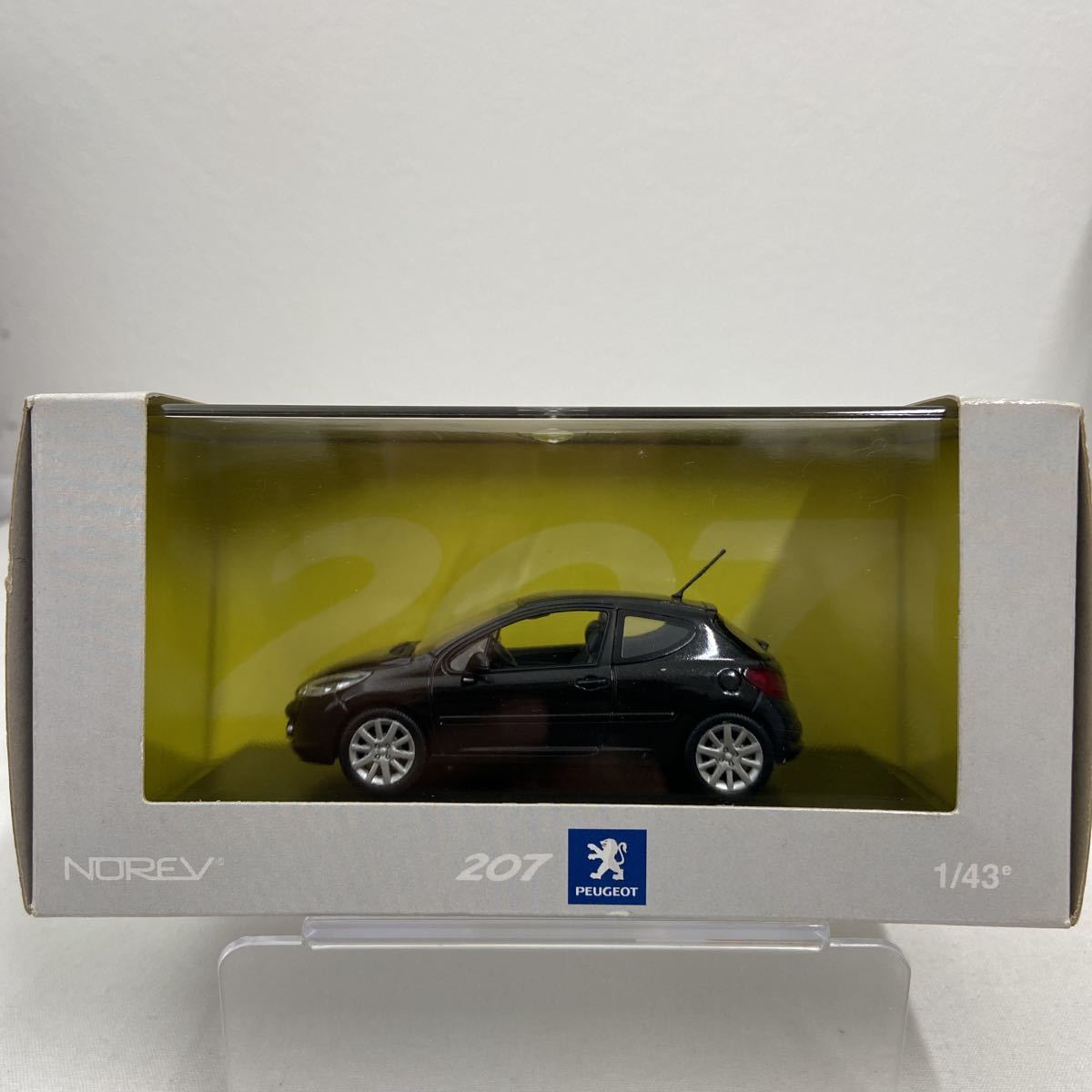 NOREV 1/43 Peugeot 207 Black 3ドア GT プジョー ブラック ノレブ ミニカー モデルカー