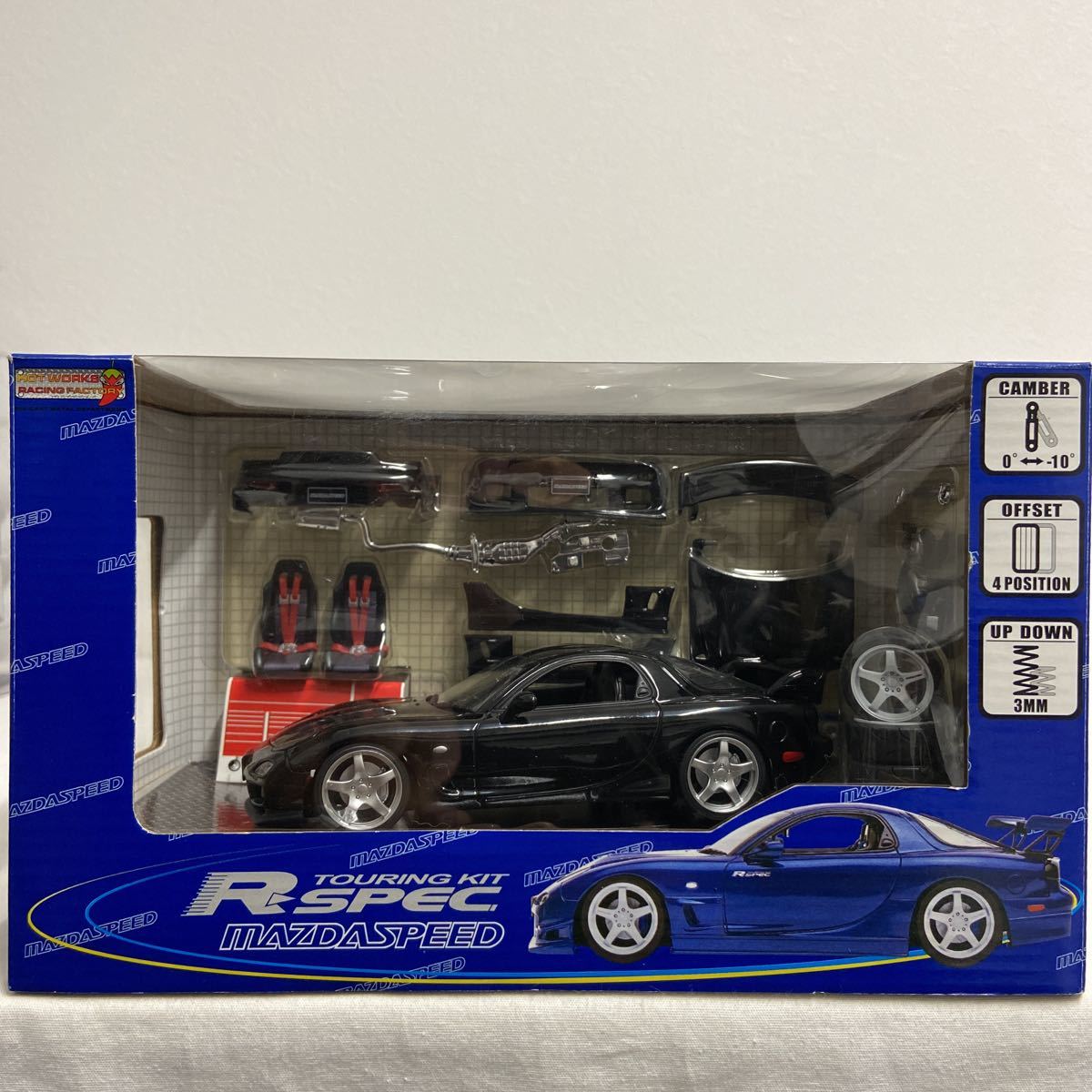 ホットワークス 1/24 MAZDASPEED RX-7 FD3S 2001年 R-spec ver ホットワークス 1/24 MAZDASPEED RX-7 FD3S 2001年 R-spec ver