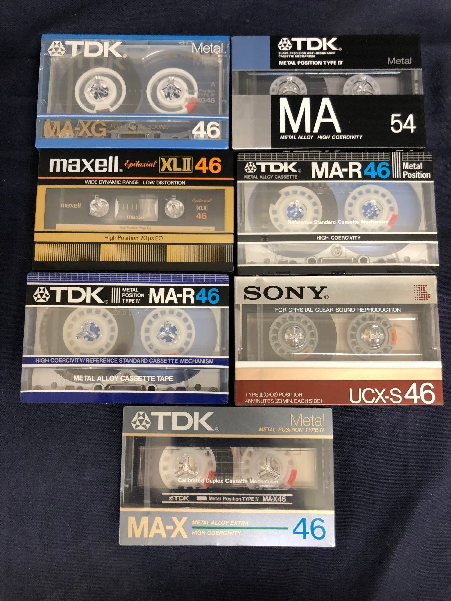 カセットテープ メタルポジション 6本 SONY maxell TDK - その他