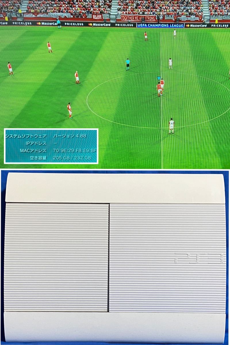 動作正常 SONY ソニー PS3 PlayStation3 CECH-4200B #ホワイト 本体