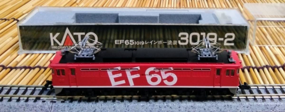 雅虎代拍 -- ▽KATO-3019-2▽JR/EF65-1019号機「レインボー」塗装/直流電気機関車/カトー/中古